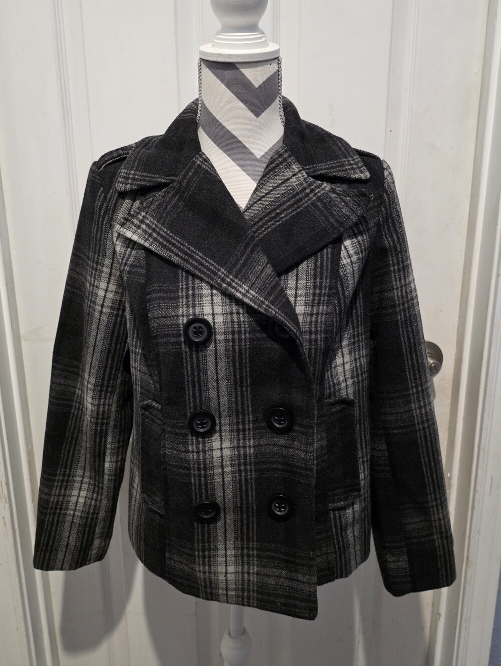 Women's Old Navy Pea Coat Size Medium Petite